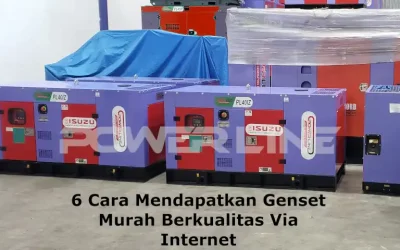 6 Cara Mendapatkan Genset Murah Berkualitas Via Internet
