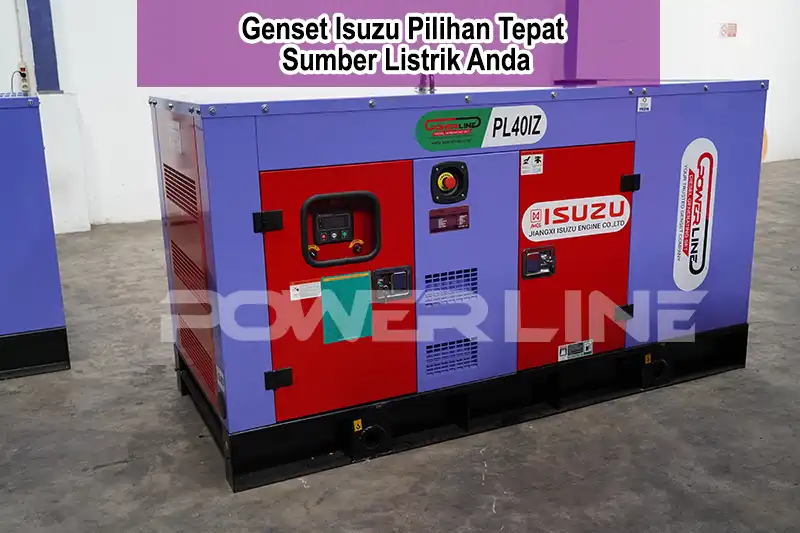 Genset Isuzu Pilihan Tepat Sumber Listrik Anda