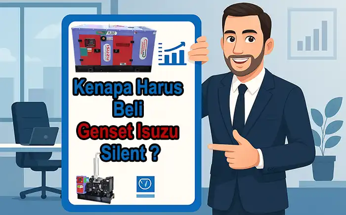 Kenapa Harus Beli Genset Isuzu Silent