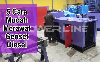 5 Cara Mudah Merawat Genset Diesel