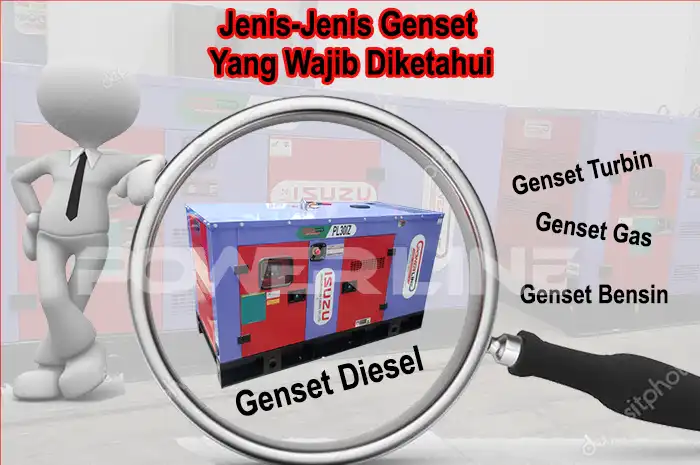 Jenis-Jenis Genset Yang Wajib Diketahui