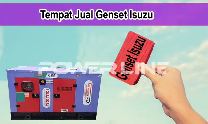 Genset Isuzu Ini Ada Di Tempat Yang Jual Genset Murah