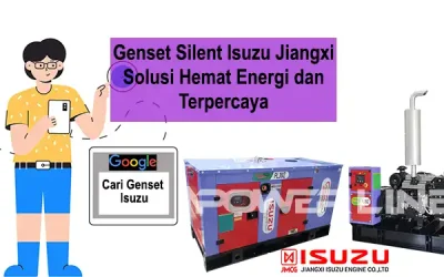 Genset Silent Isuzu Jiangxi Solusi Hemat Energi dan Terpercaya