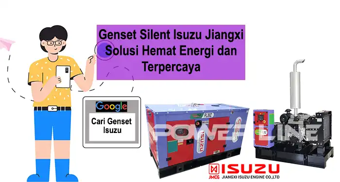 Genset Silent Isuzu Jiangxi Solusi Hemat Energi dan Terpercaya