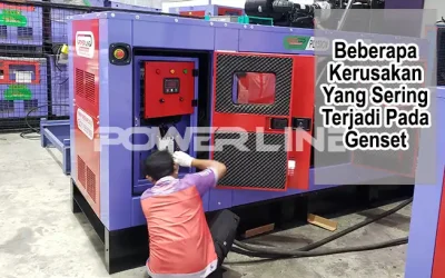 Beberapa Kerusakan Yang Sering Terjadi Pada Genset
