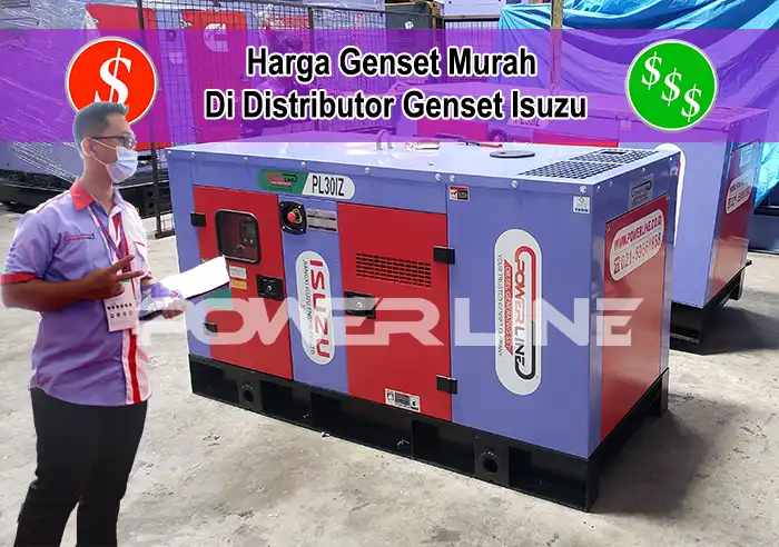 Harga Genset Murah Di Distributor Genset Isuzu