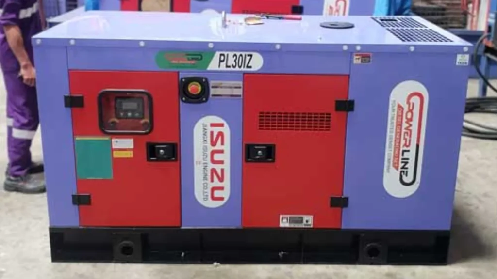 Genset Isuzu 30 kVA Silent
