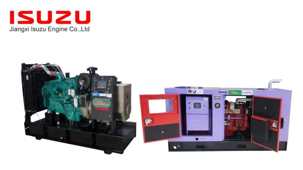 Genset Silent dan Genset Open