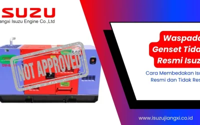 Waspada! Genset Isuzu Tidak Resmi Ini Mirip Aslinya