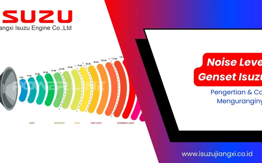 Noise Level Genset Isuzu: Pengertian & Cara Menguranginya!