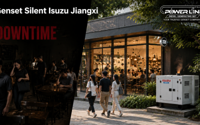 Genset Silent Isuzu Jiangxi: Backup Daya Tanpa Kompromi untuk Area Komersial