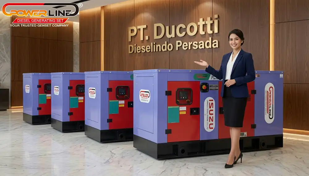 Harga Jual Genset Isuzu Termurah & Terbaik 2026 dari Powerline