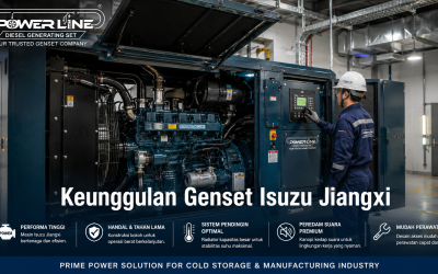 Keunggulan Genset Isuzu Jiangxi JE493: Mesin Heavy-Duty 2.771L