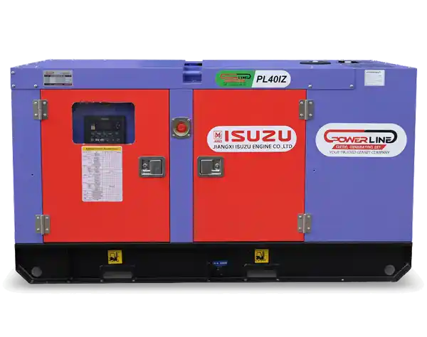 genset isuzu jiangxi silent