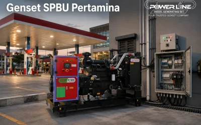 Genset SPBU Pertamina: Solusi Backup Listrik dengan ATS/AMF Otomatis