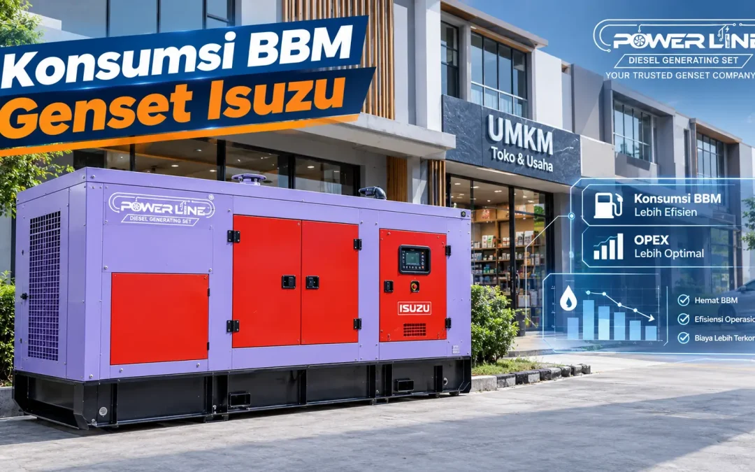 konsumsi bbm genset isuzu