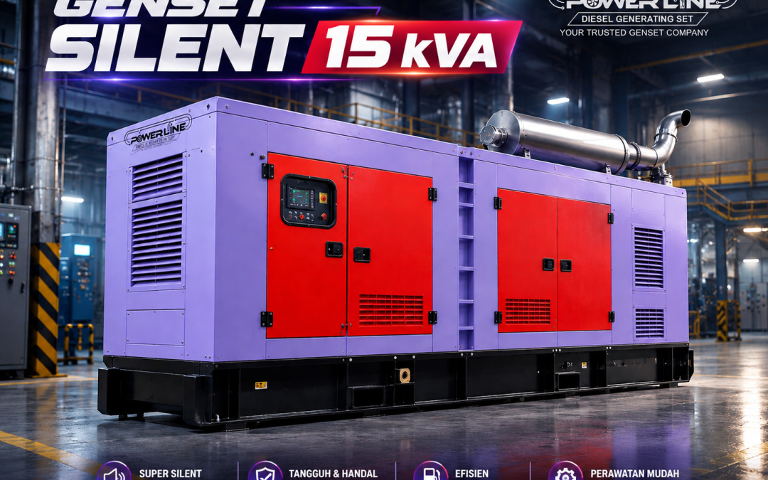 Genset Silent 15 kVA: Panduan Kapasitas untuk Ruko & Bengkel B2B