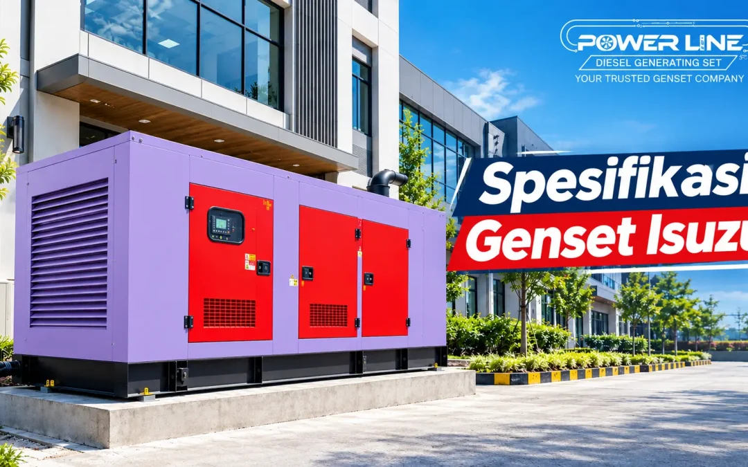spesifikasi genset isuzu